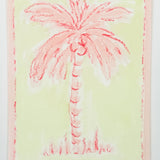 Mini Toile Palm No. 6 (pink & lime)