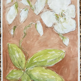 Wild Orchid on Sienna No. 2